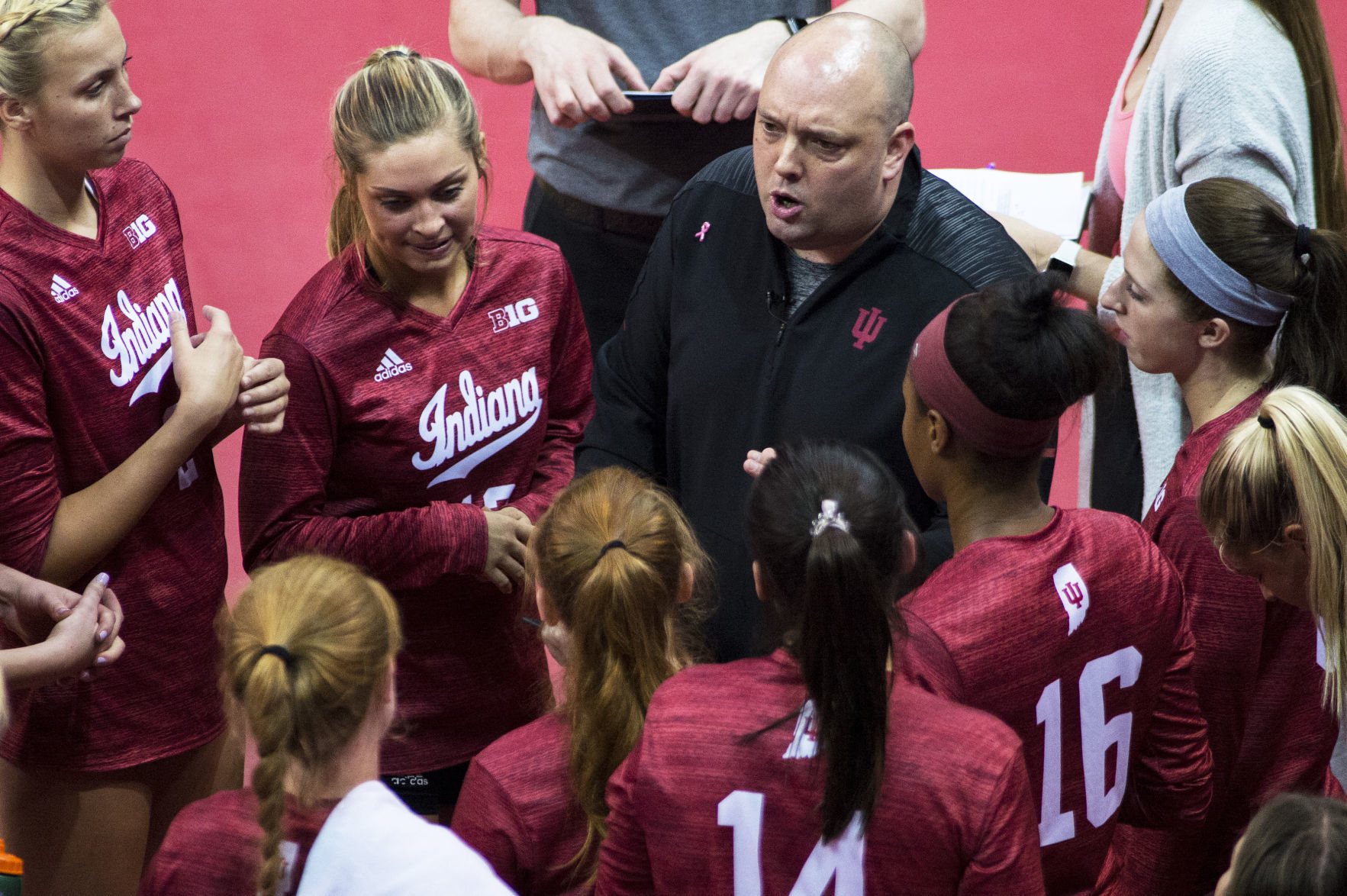 Nebraska vs. Indiana volleyball, 10/10